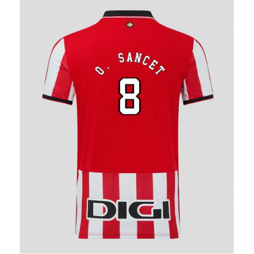 Maglia Calcio Athletic Bilbao Oihan Sancet #8 Prima Divisa 2025-26 Manica Corta